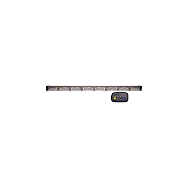 Whole-In-One LED Warning Light Bar with 35 ft. Cable & In-Cab Controller Amber WH1111567 - main